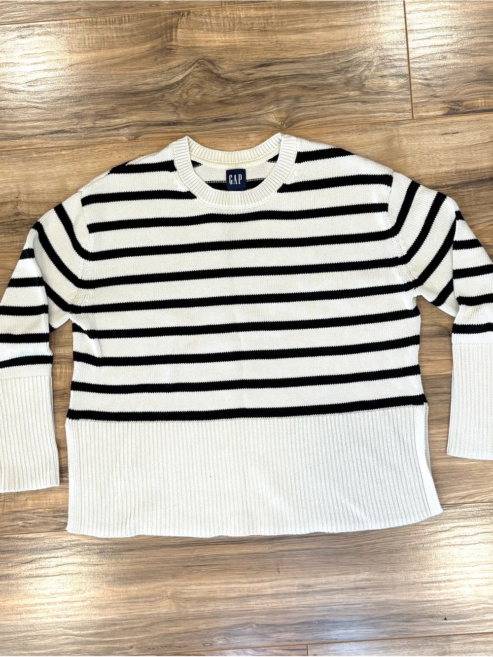 GAP Striped Knit Sweater